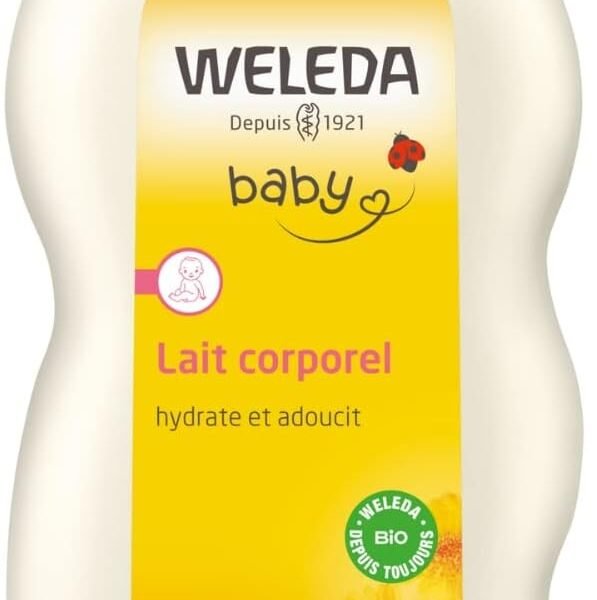 WELEDA - Lait corporel Calendula - Adoucit et hydrate - 200 ml, vue 1