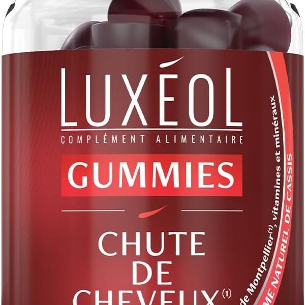 LUXÉOL - Gummies Anti-Chute - Orange & Mandarine - Sans Sucres, vue 1