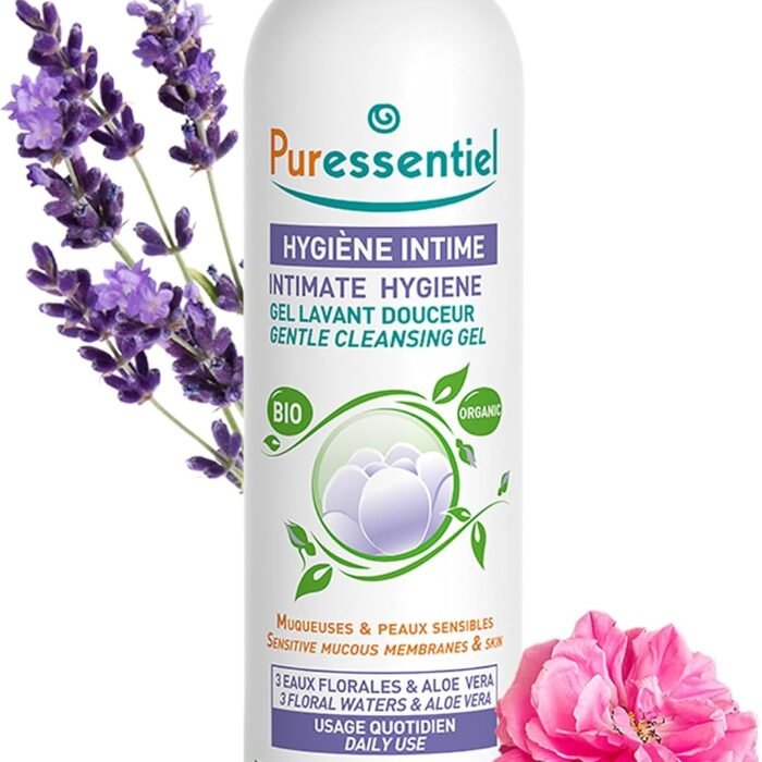 Puressentiel - Hygiène Intime - Gel Lavant Douceur aux 3 eaux florales et à l'aloé vera - Bio - Hypoallergénique - 500 ml, vue 4