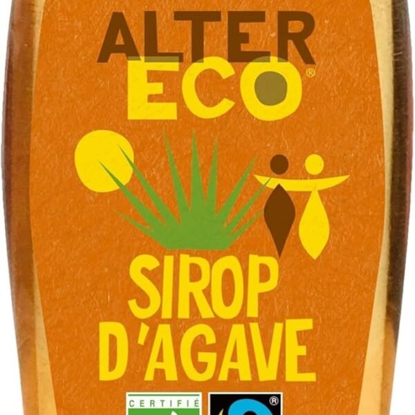 ALTER ECO - Sirop d'Agave Bio - Sucre Naturel Non Raffiné - 350g, vue 1