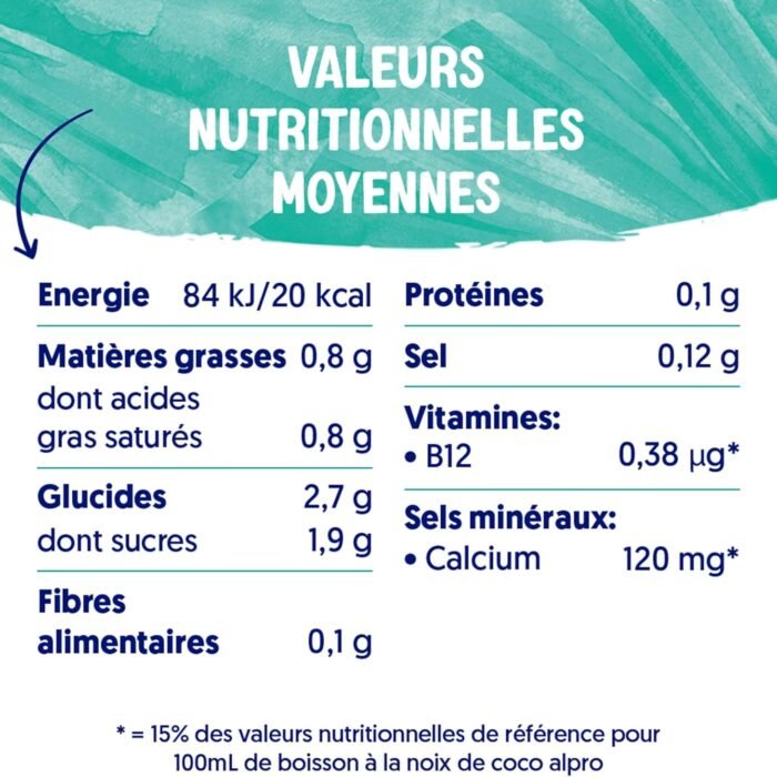 Alpro - Boisson végétale - Coco - 1L - Lot de 4x1L, vue 2