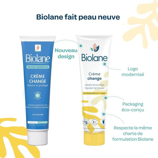 BIOLANE - Creme change bebe dermo pédiatrie - Siège Bébé - 100ml – Image 2