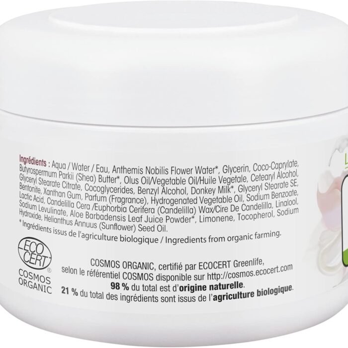 So'Bio étic - Crème veloutée nourrissante corps - Peau normale et Peau sèche - Certifié Cosmebio - 200 ml, vue 3