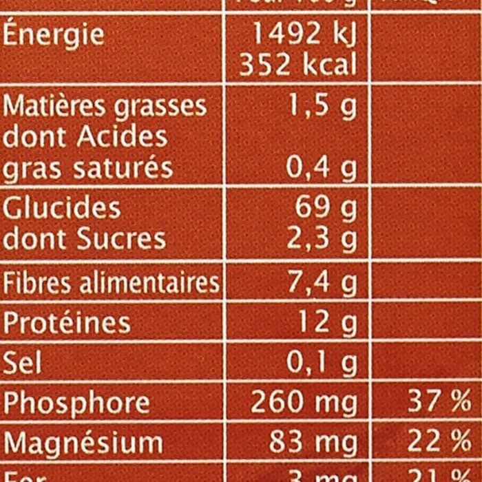 Jardin BiO étic - Couscous Complet Bio - Grain Moyen - 500g, vue 6