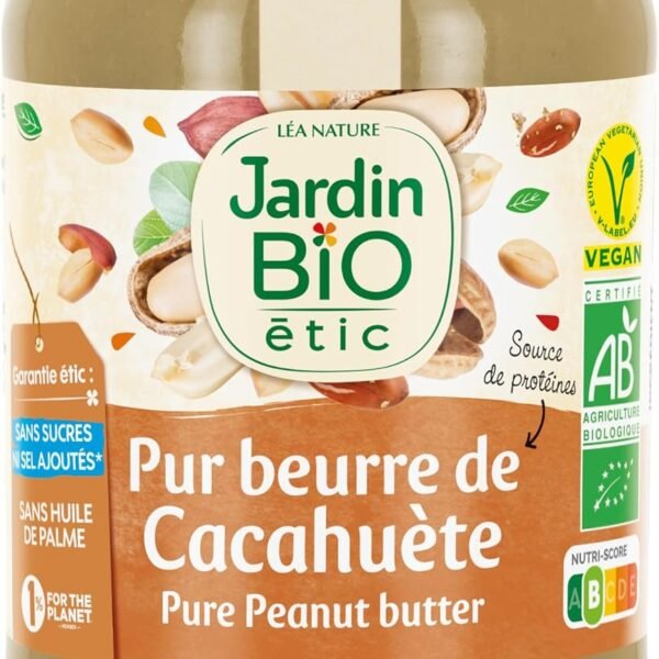 Jardin BiO étic - Pur Beurre de Cacahuète 350g, vue 1