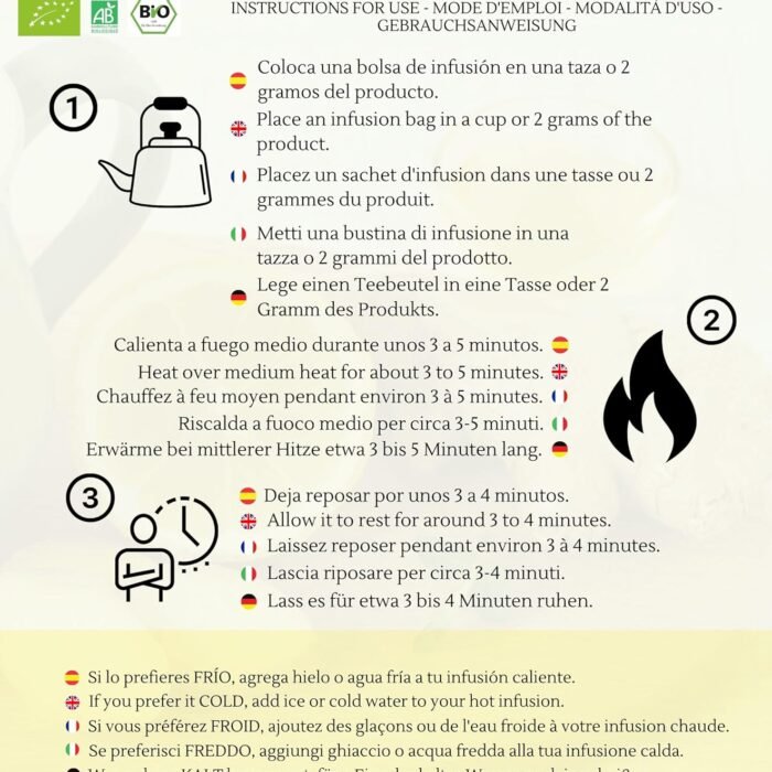 FRISAFRAN | Infusion Gingembre et Citron Bio 100g | Anti-inflammatoire et Antioxydant, vue 3