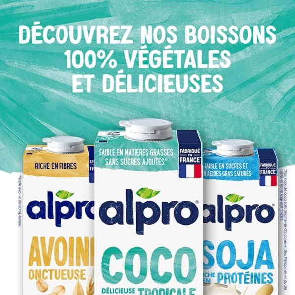 Alpro - Boisson végétale - Coco - 1L - Lot de 4x1L – Image 7