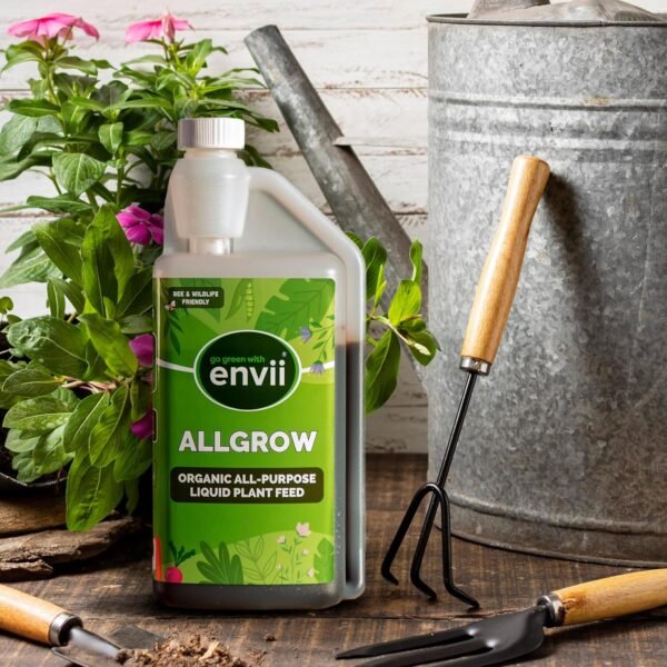 Envii Allgrow - Engrais Universel Bio - Engrais Liquide pour Plantes d'extérieur - 1 litre donne 330 litres – Image 8