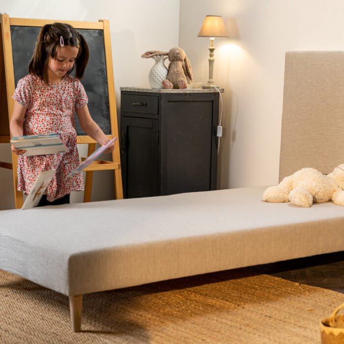 Sommier tapissier naturel, vue 2