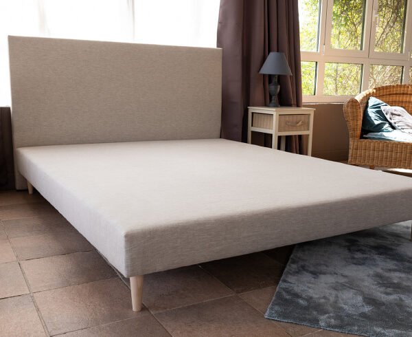 Sommier tapissier naturel, vue 1