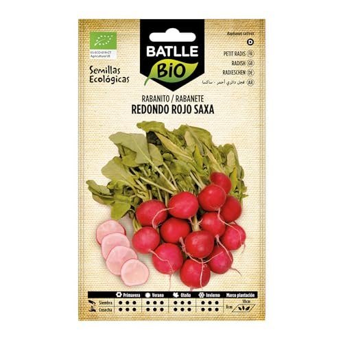 Batlle - Graines bio radis rond rouge Saxa