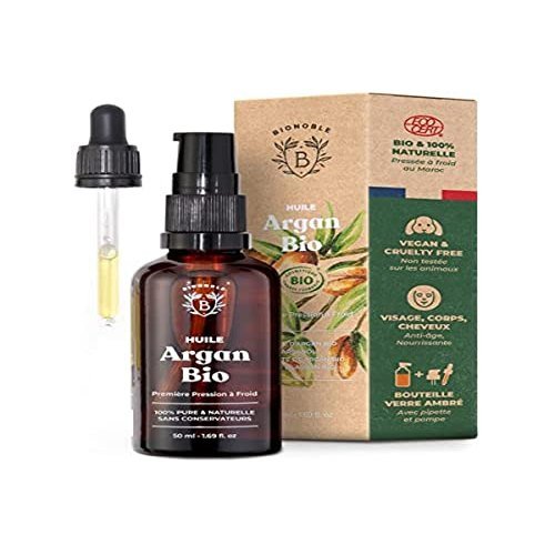 Bionoble - Huile d&rsquo;argan bio du Maroc 50 ml