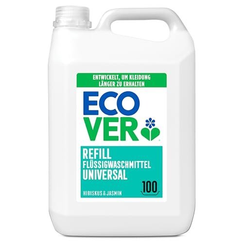 Ecover - Lessive liquide chèvrefeuille et jasmin 100 lavages