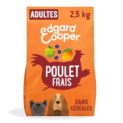 Edgard & Cooper - Croquettes chien poulet frais 2,5 kg