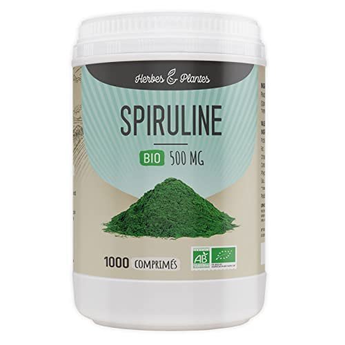Herbes et Plantes - Spiruline bio 1000 comprimés