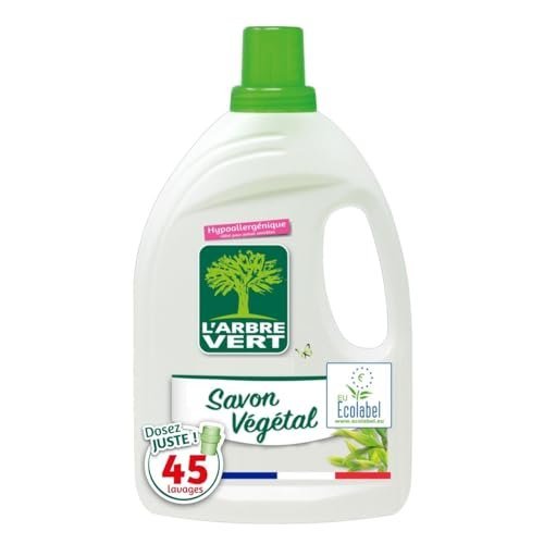 L&rsquo;Arbre Vert - Lessive savon végétal 45 lavages