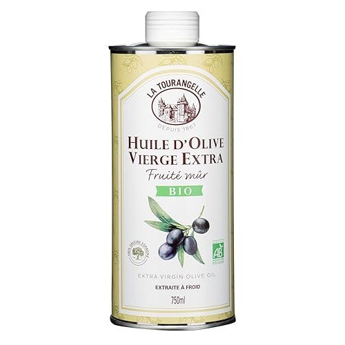 La Tourangelle - Huile d&rsquo;olive bio fruité mûr 750 ml