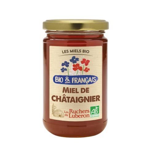 Les Ruchers du Luberon - Miel bio de châtaignier 400 g