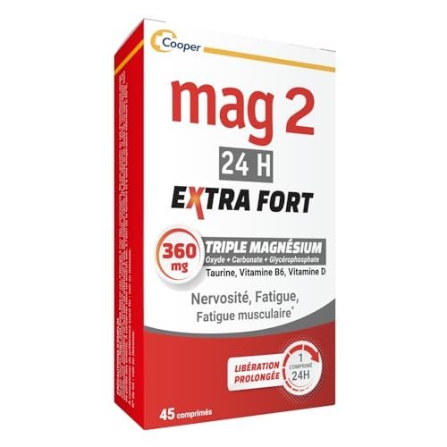 Mag 2 - Magnésium 24H extra fort