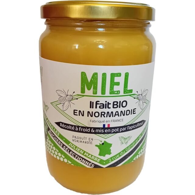 Miel bio de Normandie 1 kg