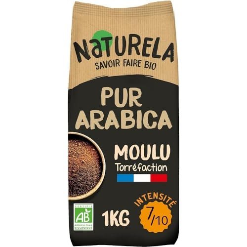 Naturela - Café bio moulu arabica torréfaction lente