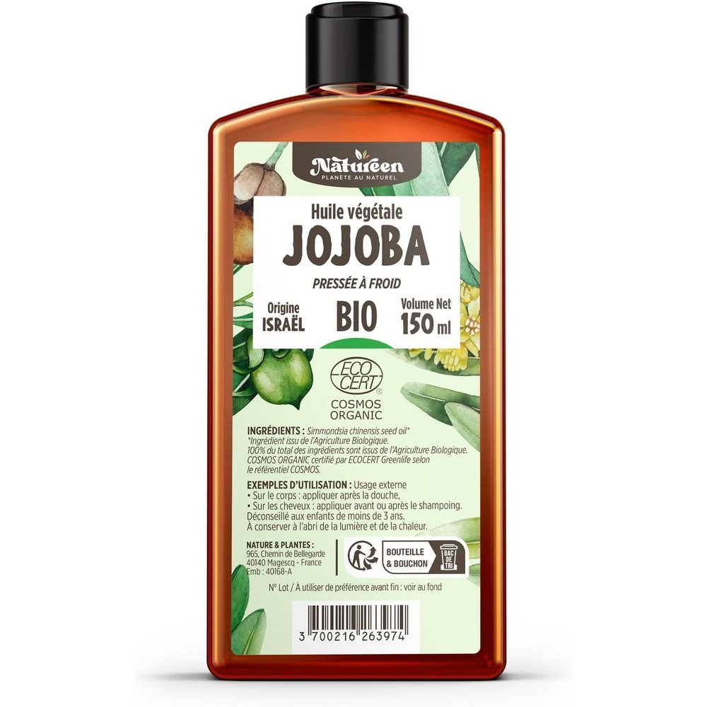 Planète au Naturel - Huile de jojoba bio 150 ml