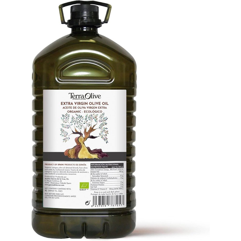 Terraolive - Huile d'olive vierge extra bio 5 L