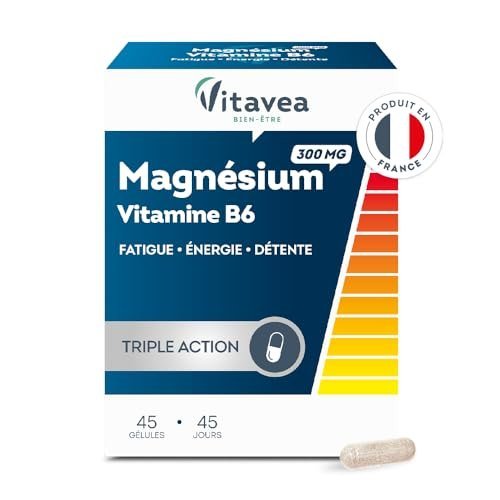 Vitavea - Magnésium 300 mg et vitamine B6